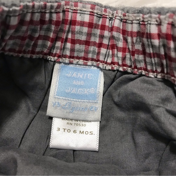 Janie and Jack | 3-6 mos Grey Wool Bottoms - Picture 4 of 11